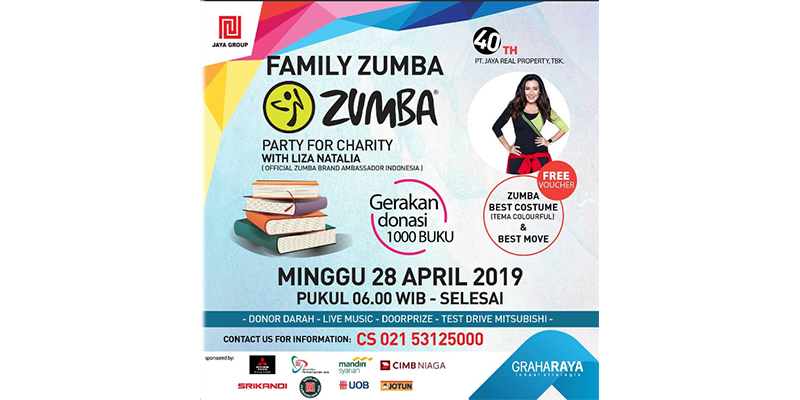 Family Zumba Party for Charity with Liza Natalia