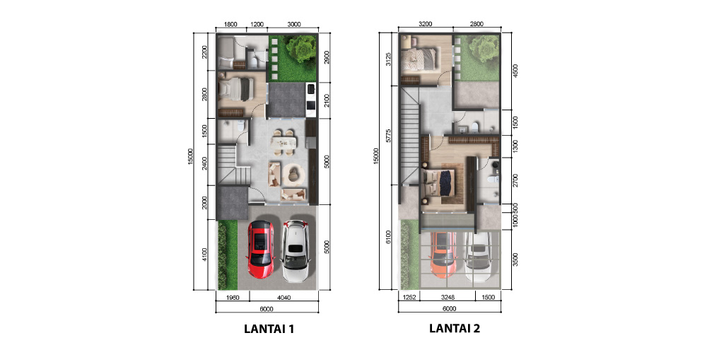Tipe ROSEWOOD @ Cluster Dammara
