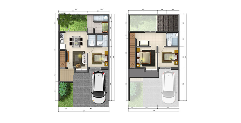 Tipe Amaranta @ Cluster Ayna Residence